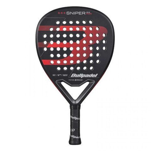 Ракетка для падел тенниса BULLPADEL SNIPER 2.0 POWER BLACK 2026 A006638 фото